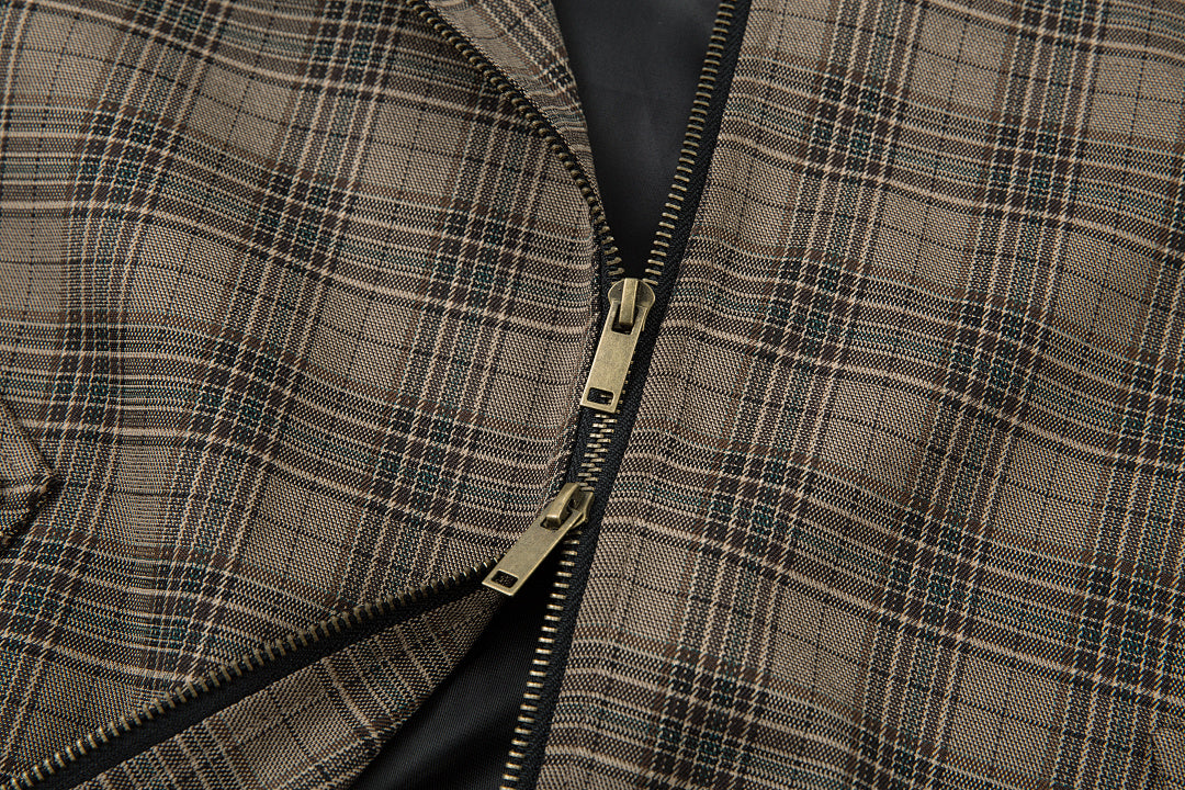 Vintage-style jacket – Brown