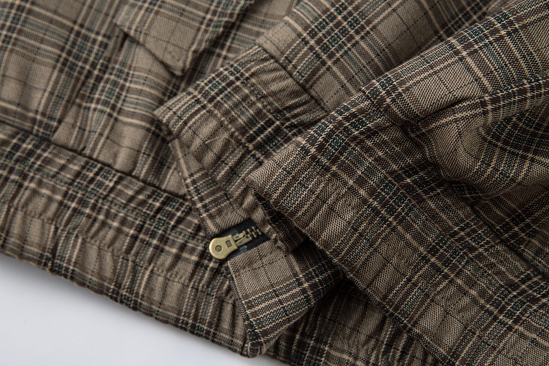 Vintage-style jacket – Brown