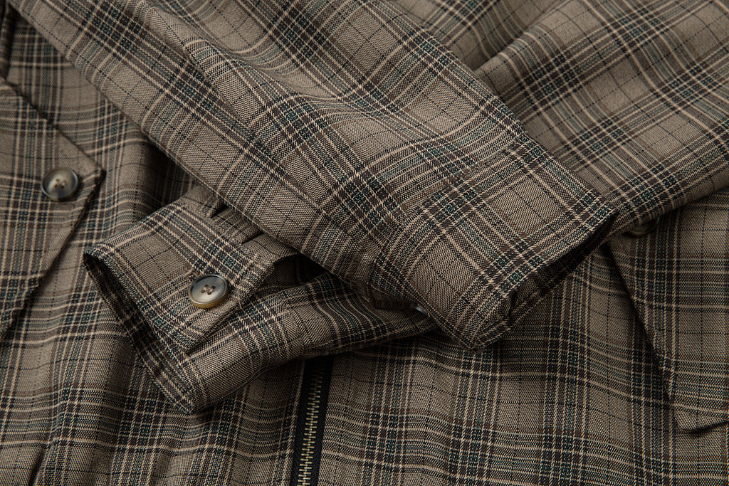 Vintage-style jacket – Brown