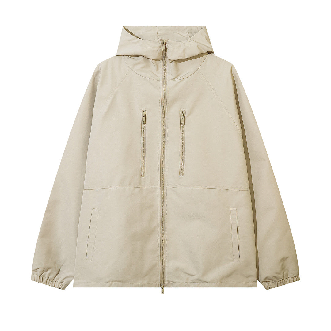 Outdoor shell jacket