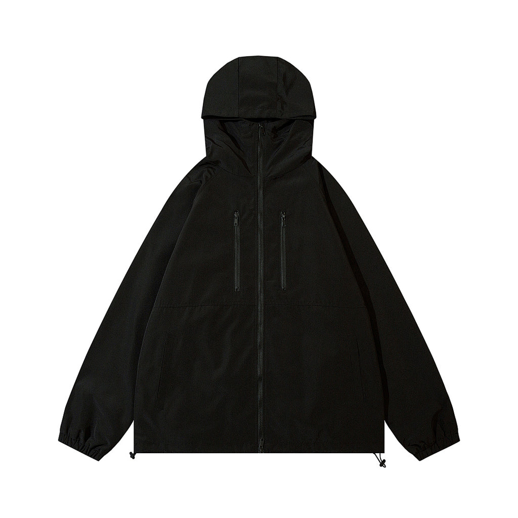 Outdoor shell jacket