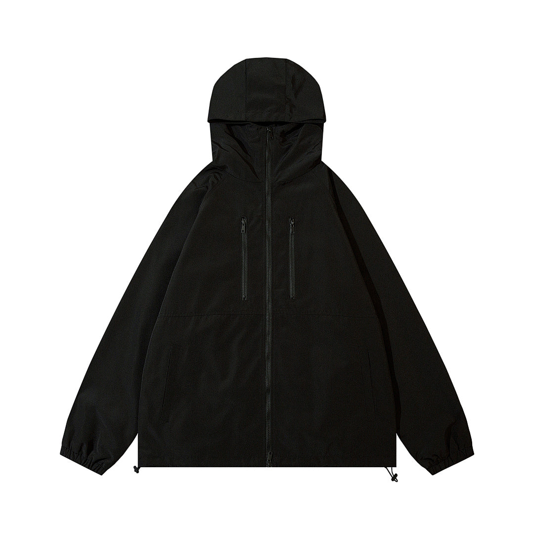 Outdoor shell jacket