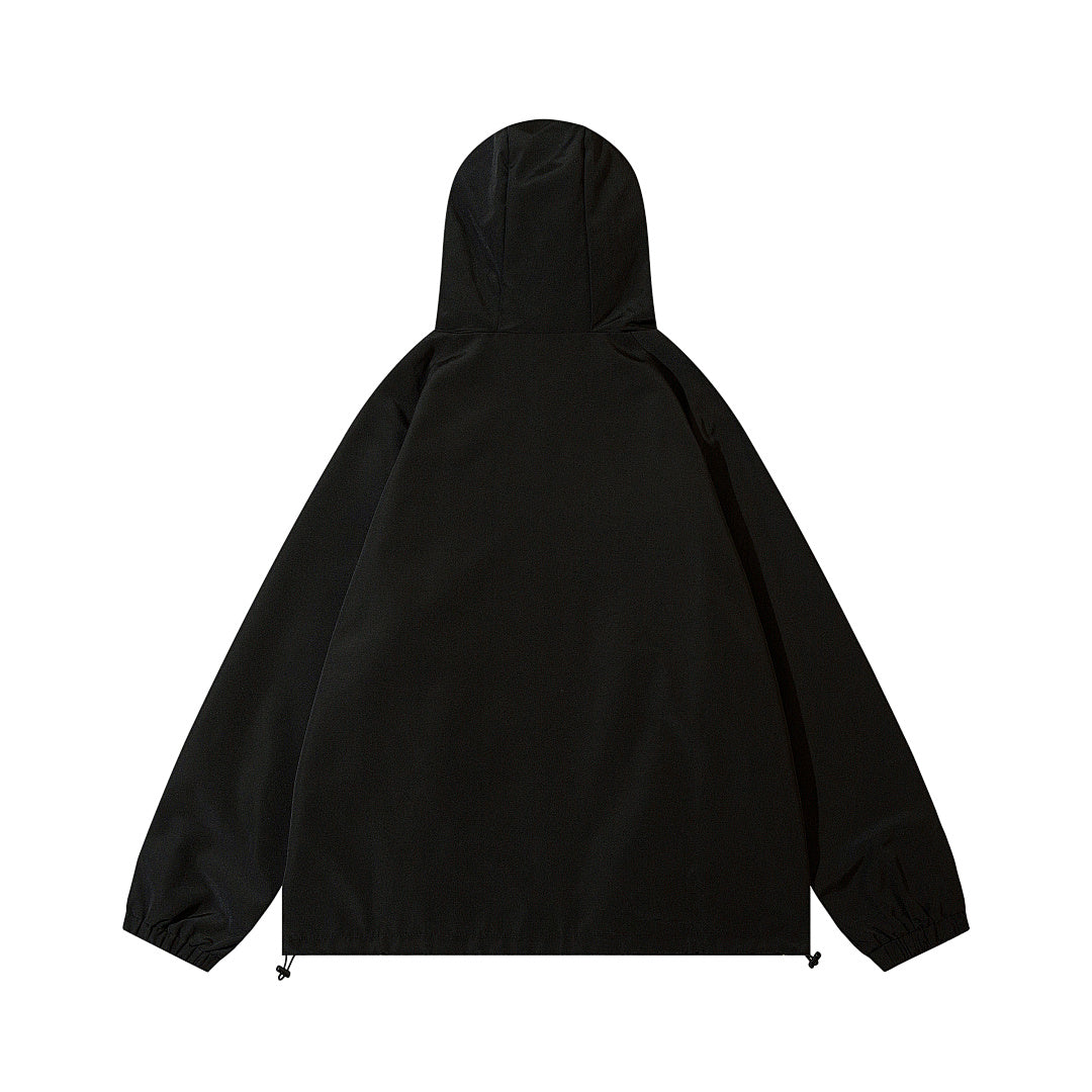 Outdoor shell jacket