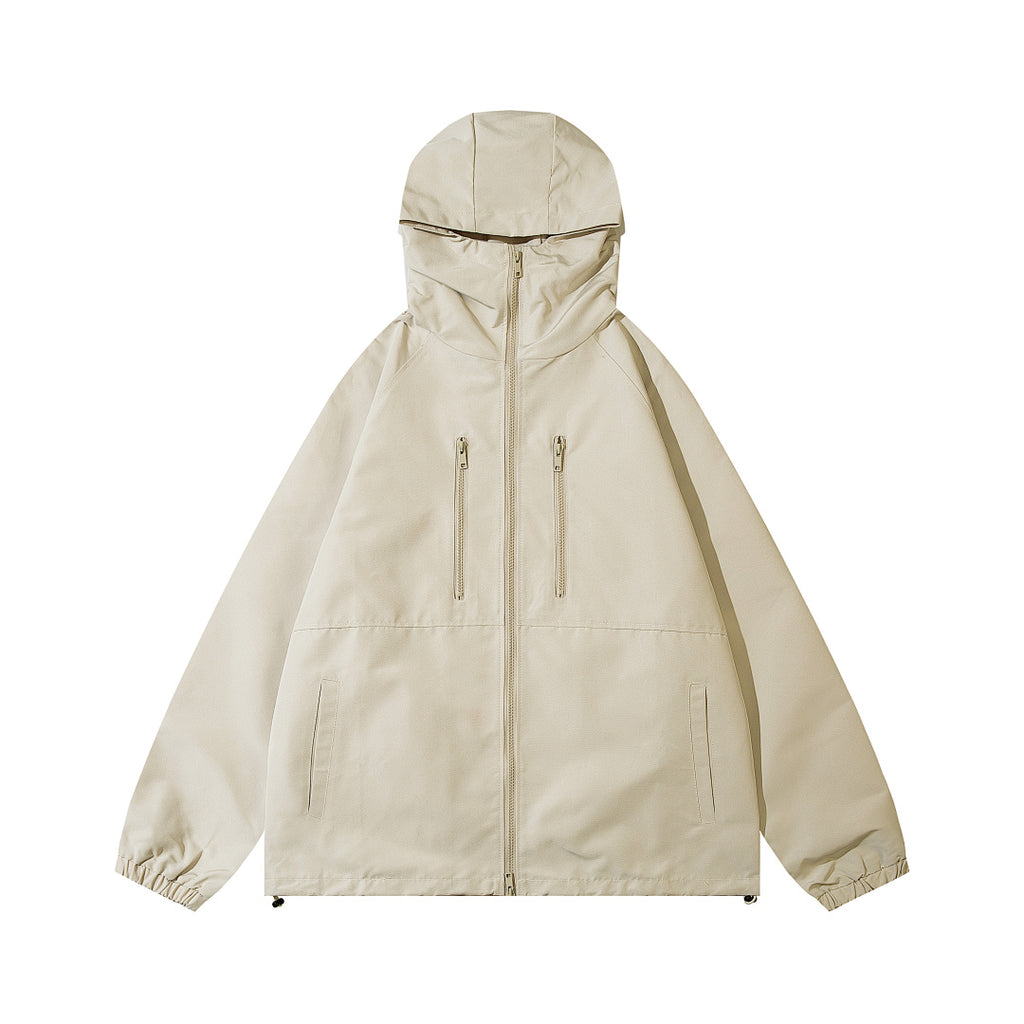 Outdoor shell jacket