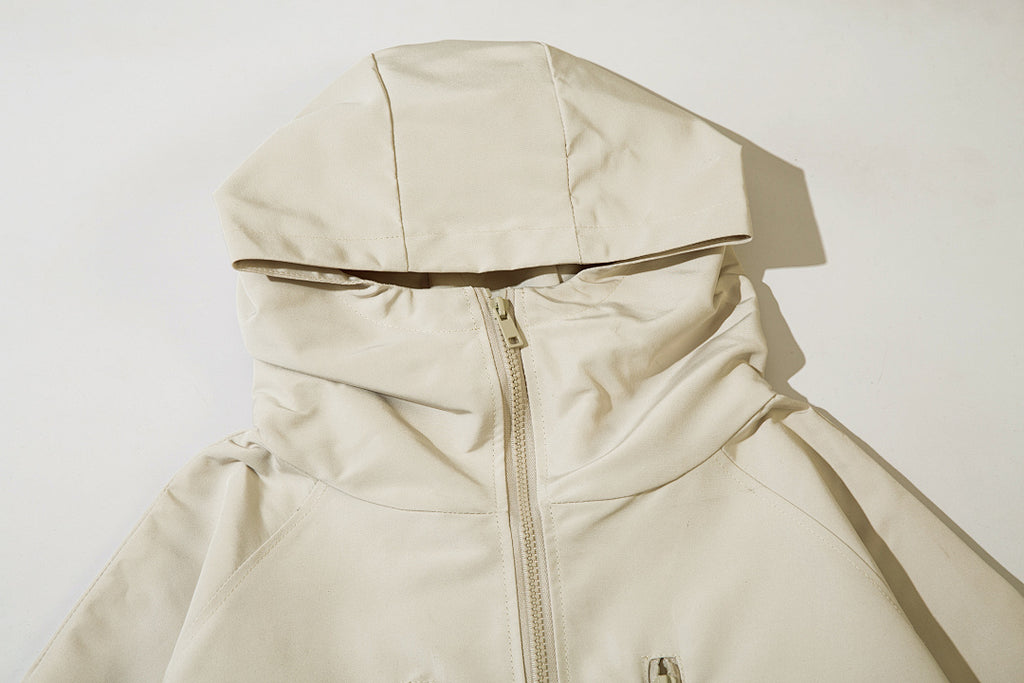 Outdoor shell jacket