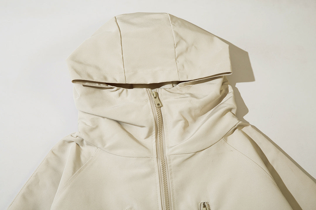 Outdoor shell jacket