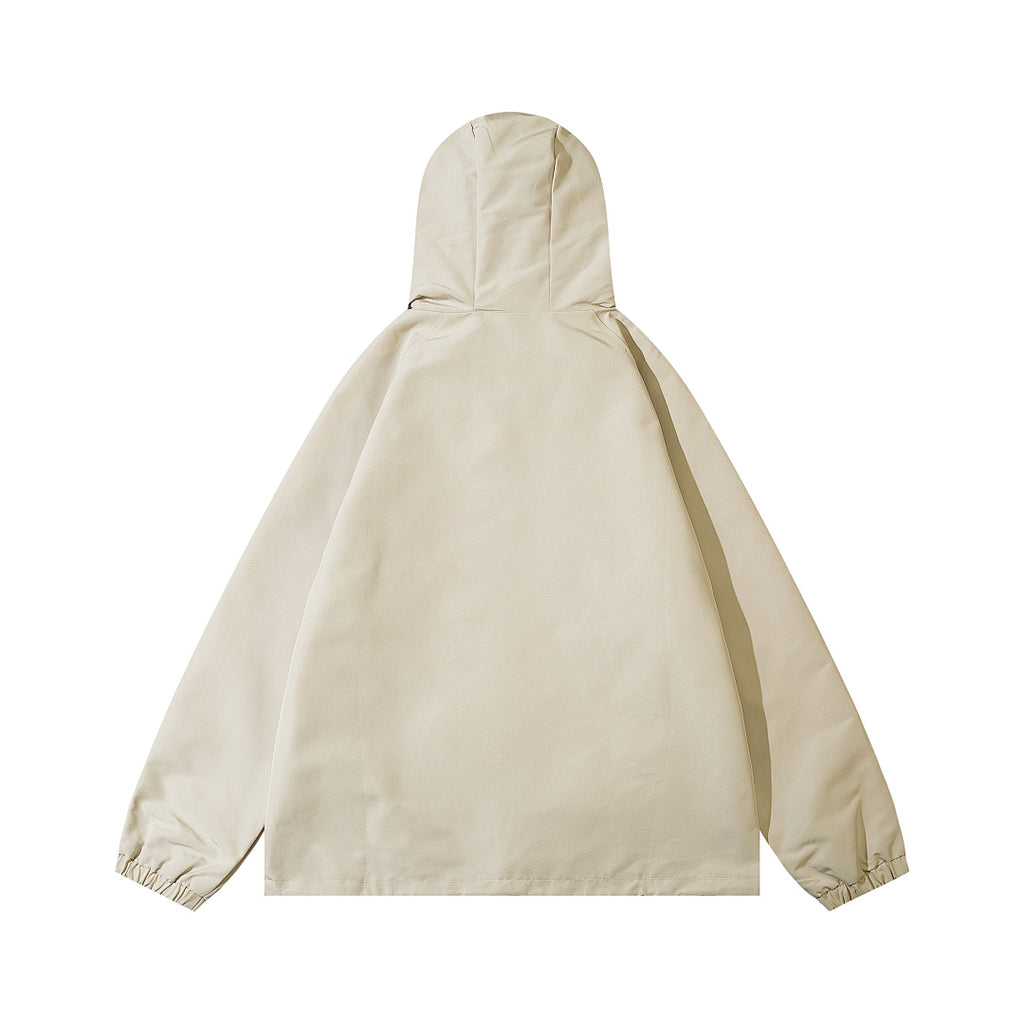 Outdoor shell jacket