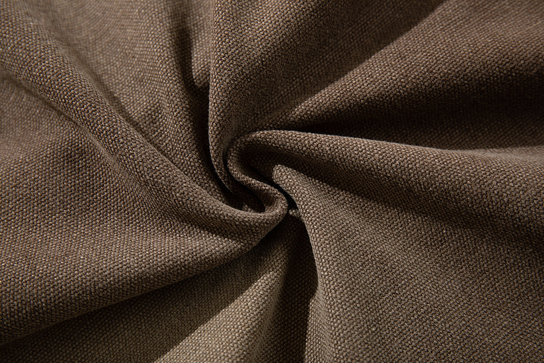 Logging double-waisted trousers, brown