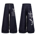 Raw Denim Jeans, Blue,