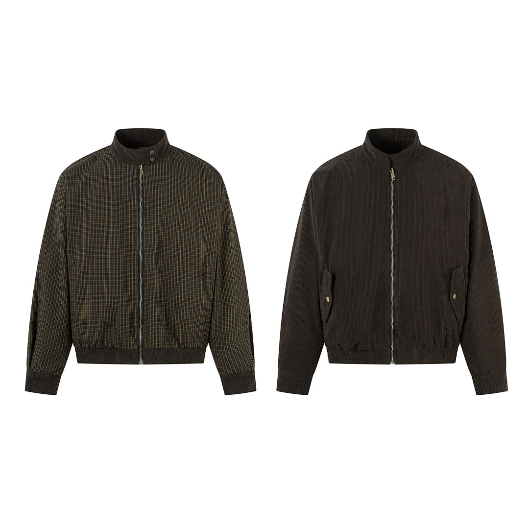 Reversible jacket – brown