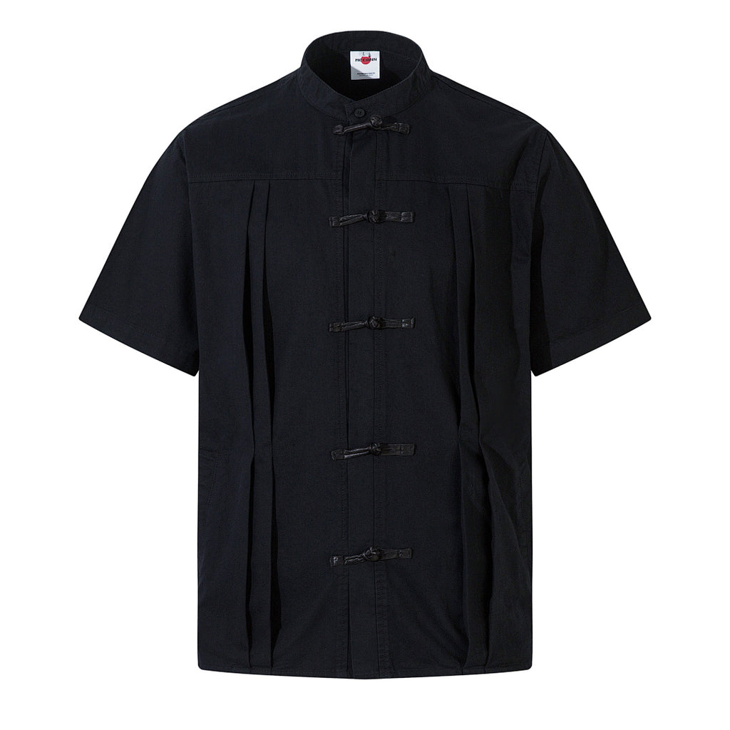 Traditional-style shirt — Black