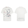 Slub cotton short-sleeve T-shirt – White