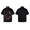 Cropped shirt      Black