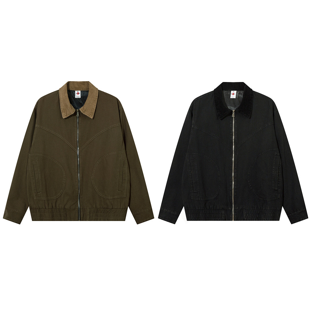 Distressed jacket