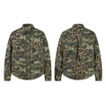 Leopard-print camouflage shirt – Green
