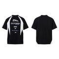 Washed short-sleeve T-shirt